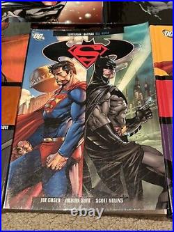 Superman Batman Hardcover TPB Lot 11 Graphic Novels DC Comics Near Complete Run