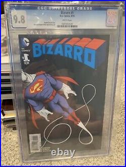 Superman Bizarro #1 Cgc 9.8 Story Gustavo Duarte Cover Art 2015