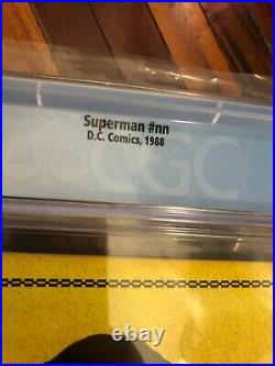 Superman Bradman Birthday Custom Comic #nn (DC, 1988) CGC NM+ 9.2