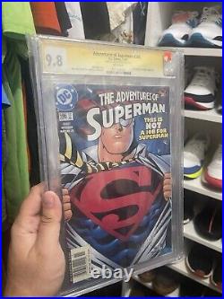 Superman CGC Signed