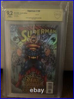 Superman CGC Signed