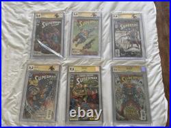 Superman CGC signed
