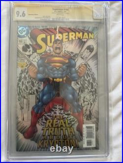 Superman CGC signed