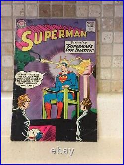 Superman Comic Book 131, 126 Action Comic 256, 250. Golden Age