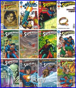 Superman Comic Book Lot 1996 Era (Near Mint, Polybagged, Fast Shipping)