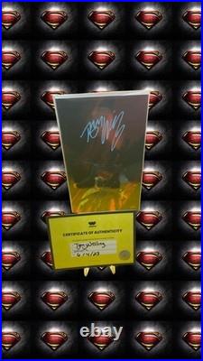 Superman Comic Books Autographed by The Man of Steel Tom Welling with COA's
