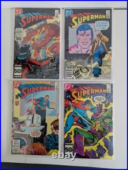Superman Comic Lot 401-423 Complete! Books in VF-NM condition! 40 years old