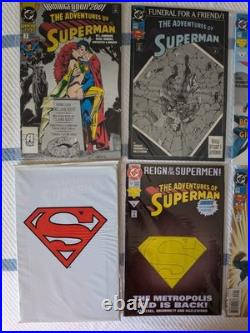 Superman Comic Lot (68 Books) Action, Superman, Man of Steel, Adventures