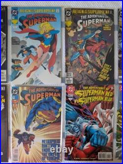 Superman Comic Lot (68 Books) Action, Superman, Man of Steel, Adventures