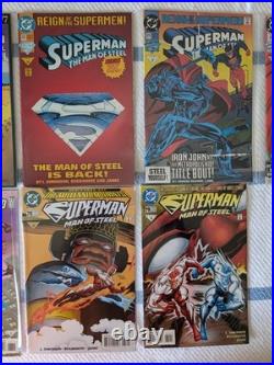 Superman Comic Lot (68 Books) Action, Superman, Man of Steel, Adventures