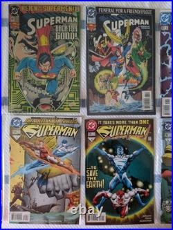 Superman Comic Lot (68 Books) Action, Superman, Man of Steel, Adventures