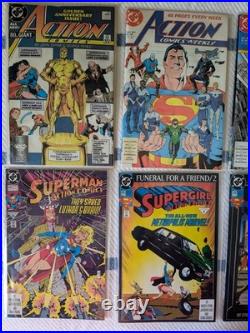 Superman Comic Lot (68 Books) Action, Superman, Man of Steel, Adventures