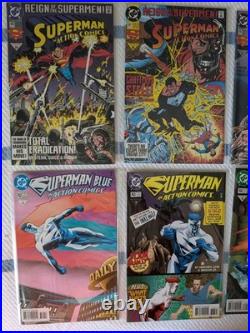 Superman Comic Lot (68 Books) Action, Superman, Man of Steel, Adventures