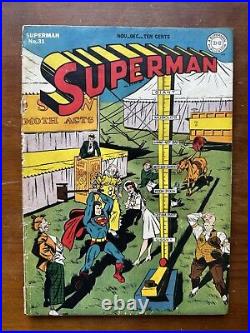 Superman (DC Comics 1944) Issue #31 GD