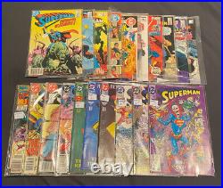 Superman DC Comics 70's 80's LOT Of 71 Superman 1 Batman 2 Swamp Thang