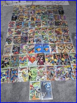 Superman D. C. Comic Book Lot Of 83 Comics Many Keys Issues 1969-1999 Various Superman D. C. Comic Book Lot Of 83 Comics Many Keys Issues 1969-1999 Various