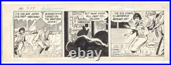 Superman Daily Strip Original Comic Strip Art 7-17-1981 Tuska & Colletta DC