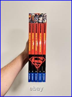 Superman Death & Return of Superman COMPLETE SET Volume 1-5 Brande New VHTF