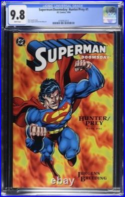 Superman/Doomsday Hunter/Prey #1 CGC 9.8 WP DC 1994 NM/M Superman/Doomsday Hunter/Prey #1 CGC 9.8 WP DC 1994 NM/M