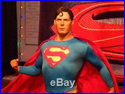 Superman Exclusive Version Premium Format Statue Sideshow Christopher Reeves