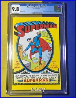 Superman Facsimile Edition #1 CGC 9.8 D. C