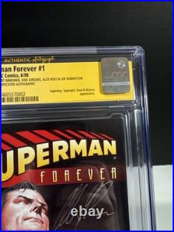 Superman Forever #1 CGC 9.0 Graded WithCOA 2753/15000