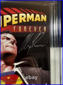 Superman Forever #1 CGC 9.0 Graded WithCOA 2753/15000