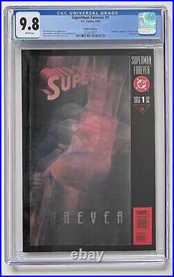 Superman Forever 1 Lenticular Alex Ross Variant CGC 9.8 DC Comics 1998