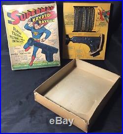 Superman Krypto-Raygun Original Packaging (Daisy Manufacturing, 1940) Excellant