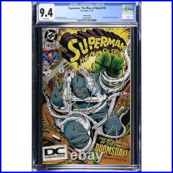 Superman Man Of Steel #18 1st App Doomsday Cgc 9.4 5th Print DC Universe Variant