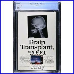 Superman Man Of Steel #18 1st App Doomsday Cgc 9.4 5th Print DC Universe Variant