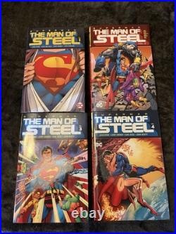 Superman Man Of Steel HC John Byrne Set Vol 1-4
