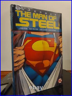 Superman Man of Steel HC by John Byrne Vol. 1-4 Complete Set (2020-22 DC Comics)