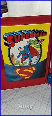 Superman Masterpiece Edition Superman 1 Reprint, 8 Statue & Hardcover