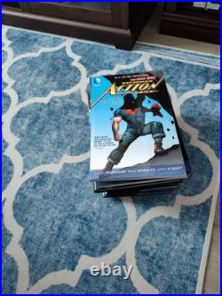 Superman New 52 TPB/Hardcover Collection of comics (SIGNED), Excellent Condition