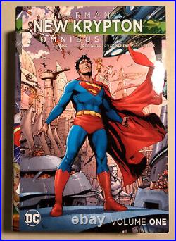 Superman New Krypton Huge Custom Bound Oversized Omnibus Hc Hardcover Action Ohc