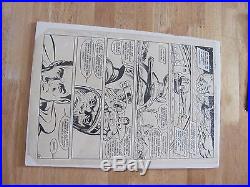 Superman Original Artwork #391 S-4270 January 1984 & Original Page from Comic
