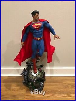 Superman Premium Format Figure by Sideshow Collectibles Brainiac Exclusive Versi