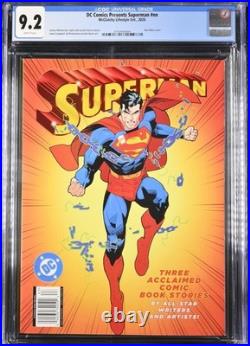 Superman Rare America Special Edition 2026 DC Comics Magazine Cgc 9.2