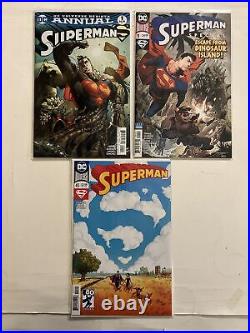 Superman Rebirth #1-45 Ann 1 + Rebirth + Special + Super Sons 1-5 Complete Runs