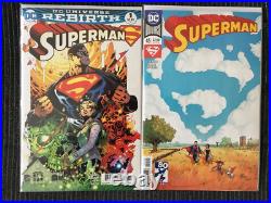 Superman Rebirth Comic Lot. Complete Set