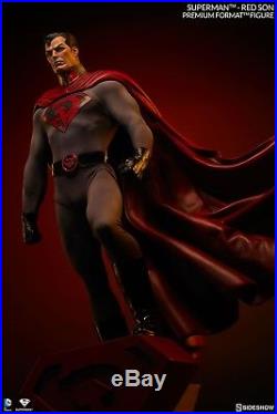 Superman Red Son Premium Format Statue Sideshow Batman Wonder Woman