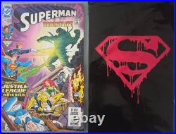 Superman Set Of 100 Issues (1987) DC Comics Death Of Superman! Black Bag #75! #1