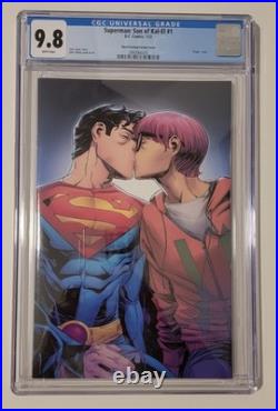 Superman Son Of Kal-el #1 9.8 150 Virgin Variant RARE