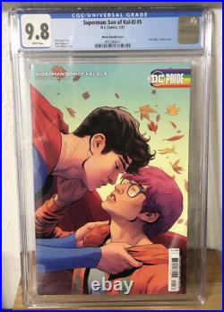 Superman Son of Kal El 5 C CGC 9.8 MAJOR KEY ISSUE (Jay With Child?)