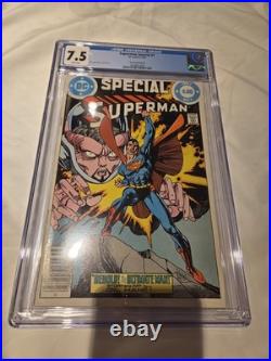 Superman Special #1 CGC 7.5 1983 NEWSSTAND Edtion RARE
