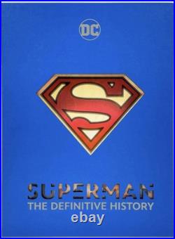 Superman The Definitive History DC, Hardcover, 2024 Edward Gross NEW