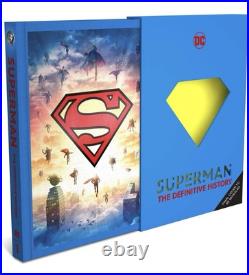 Superman The Definitive History DC, Hardcover, 2024 Edward Gross NEW