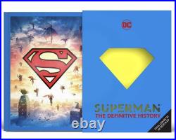 Superman The Definitive History DC, Hardcover, 2024 Edward Gross NEW
