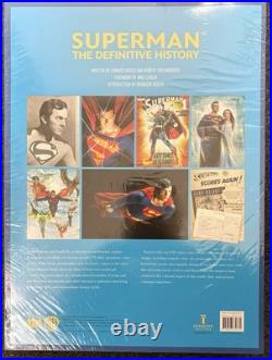 Superman The Definitive History Hardcover By Gross Edward Greenberger NEW SEALED